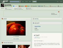 Tablet Screenshot of lassemista.deviantart.com