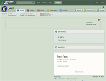 Tablet Screenshot of l-m-s.deviantart.com
