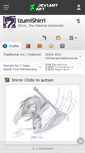 Mobile Screenshot of izumishirri.deviantart.com
