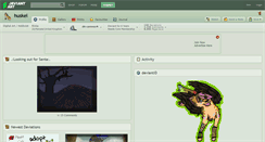 Desktop Screenshot of huskei.deviantart.com