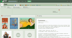 Desktop Screenshot of kispar.deviantart.com