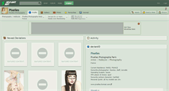 Desktop Screenshot of pixelles.deviantart.com