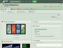 Tablet Screenshot of kirbywithamasamune.deviantart.com