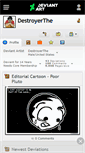 Mobile Screenshot of destroyerthe.deviantart.com