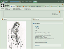 Tablet Screenshot of lupibo.deviantart.com