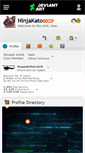 Mobile Screenshot of ninjakato.deviantart.com