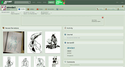 Desktop Screenshot of alewdact.deviantart.com