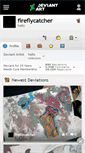 Mobile Screenshot of fireflycatcher.deviantart.com