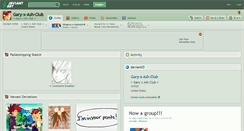 Desktop Screenshot of gary-x-ash-club.deviantart.com