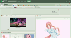 Desktop Screenshot of cheeryy.deviantart.com