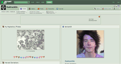 Desktop Screenshot of dustrucshin.deviantart.com