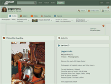 Tablet Screenshot of paganroots.deviantart.com