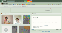 Desktop Screenshot of hexykins.deviantart.com
