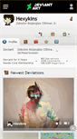 Mobile Screenshot of hexykins.deviantart.com