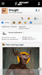 Mobile Screenshot of draugth.deviantart.com