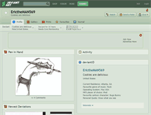 Tablet Screenshot of erictheman569.deviantart.com