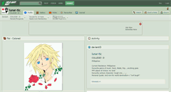 Desktop Screenshot of lunar-tic.deviantart.com