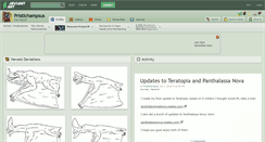 Desktop Screenshot of pristichampsus.deviantart.com