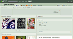 Desktop Screenshot of makeeyes-goblind.deviantart.com