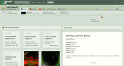 Desktop Screenshot of nickzilla617.deviantart.com