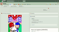 Desktop Screenshot of jeevas.deviantart.com