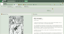 Desktop Screenshot of nicsho.deviantart.com