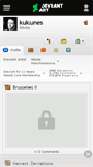 Mobile Screenshot of kukunes.deviantart.com