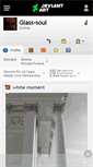 Mobile Screenshot of glass-soul.deviantart.com