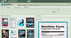 Desktop Screenshot of gruberdesigns.deviantart.com