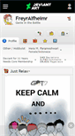 Mobile Screenshot of freyralfheimr.deviantart.com