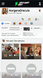 Mobile Screenshot of morganadracula.deviantart.com