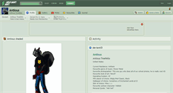 Desktop Screenshot of antious.deviantart.com