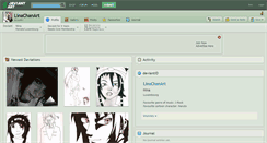 Desktop Screenshot of linachanart.deviantart.com