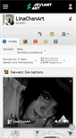 Mobile Screenshot of linachanart.deviantart.com