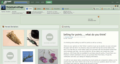 Desktop Screenshot of perpetualwolfsage.deviantart.com