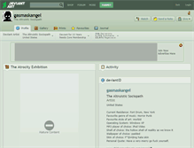 Tablet Screenshot of gasmaskangel.deviantart.com