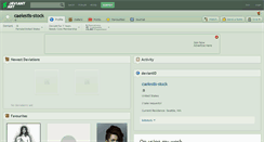 Desktop Screenshot of caelestis-stock.deviantart.com