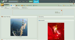 Desktop Screenshot of animal-e.deviantart.com