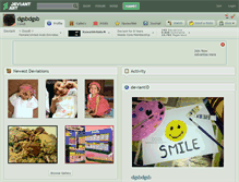 Tablet Screenshot of dgsbdgsb.deviantart.com