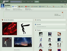 Tablet Screenshot of laxsiber.deviantart.com