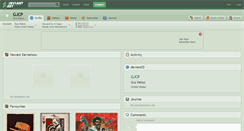 Desktop Screenshot of gjcp.deviantart.com