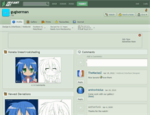 Tablet Screenshot of gugiserman.deviantart.com