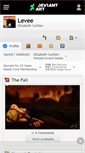 Mobile Screenshot of levee.deviantart.com
