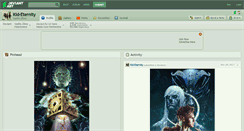 Desktop Screenshot of kid-eternity.deviantart.com