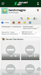 Mobile Screenshot of bandwmagpie.deviantart.com