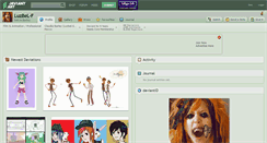 Desktop Screenshot of luzbel-f.deviantart.com