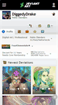 Mobile Screenshot of diggedydrake.deviantart.com