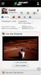 Mobile Screenshot of const.deviantart.com