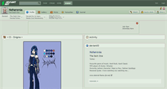 Desktop Screenshot of neherenia.deviantart.com