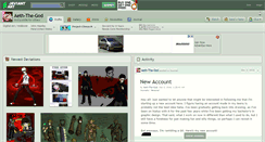 Desktop Screenshot of aeth-the-god.deviantart.com